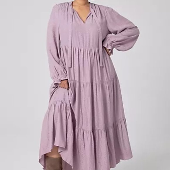 Anthropologie | Dresses | Nwt Anthropologie Maeve Wendy Tiered Maxi Dress | Poshmark